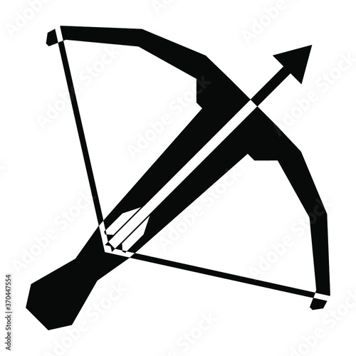 Crossbow vector icon