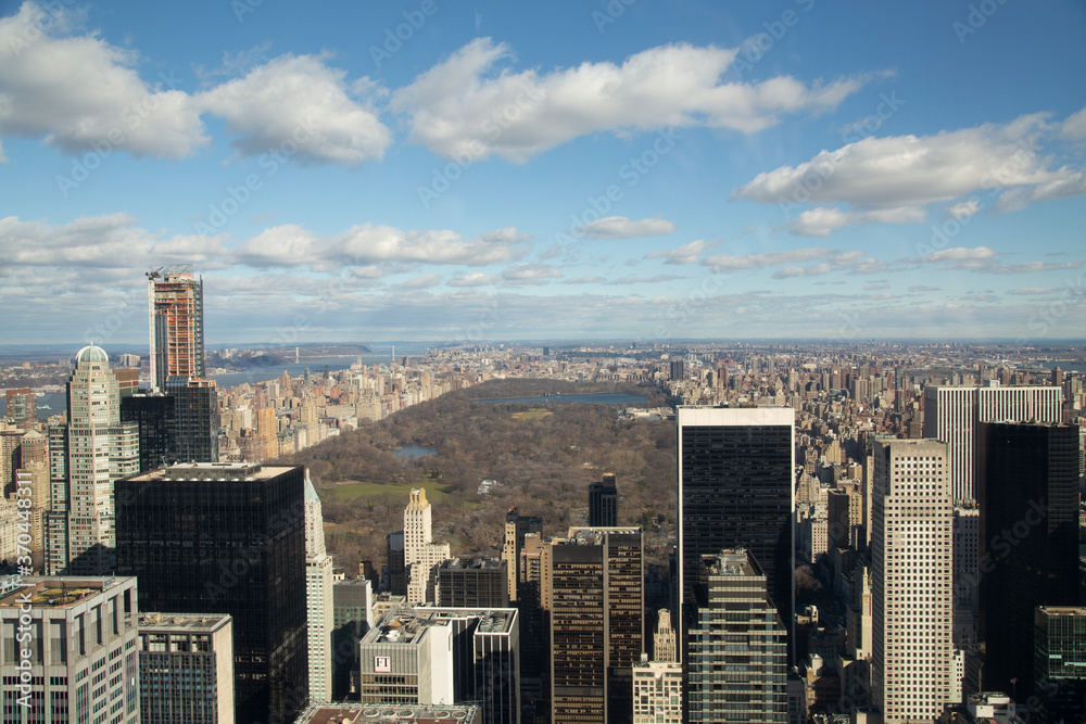 Fototapeta premium New York City, view from top of the Rock