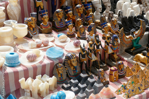 Pyramids, sphinxes, Anubis and other souvenirs