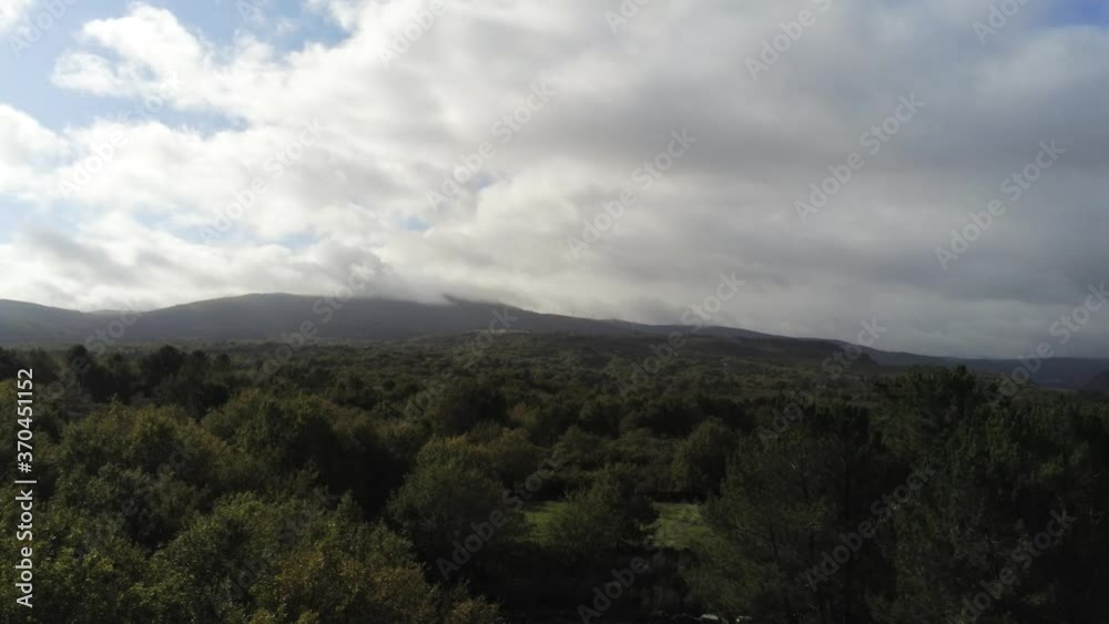 Aerial View of mountains in Ribeira Sacra. Galicia,Spain. Drone Footage Aerial View of mountains in Ribeira Sacra. Galicia,Spain. Drone Footage