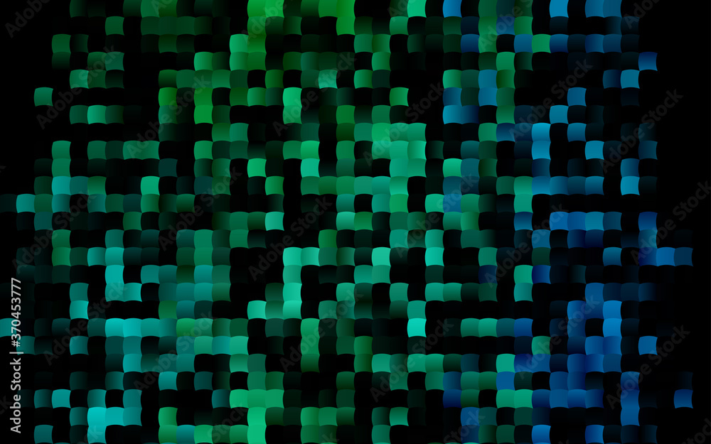 Dark Blue, Green vector cover in polygonal style. Dark Blue, Green vector cover in polygonal style.