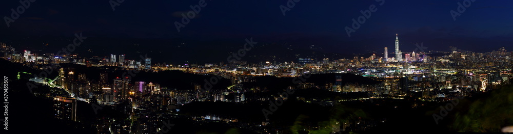 The modern city of Taipei, buildings cityscapes the capital of Taiwan. The modern city of Taipei, buildings cityscapes the capital of Taiwan.