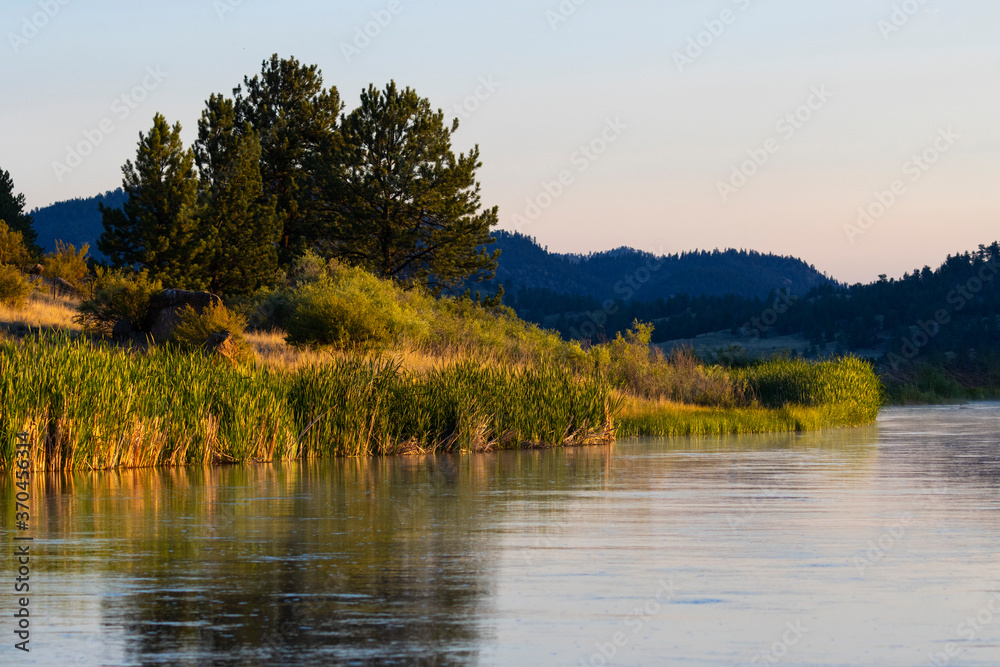 Beautiful Pristine South Platte River in Eleven Mile Canyon