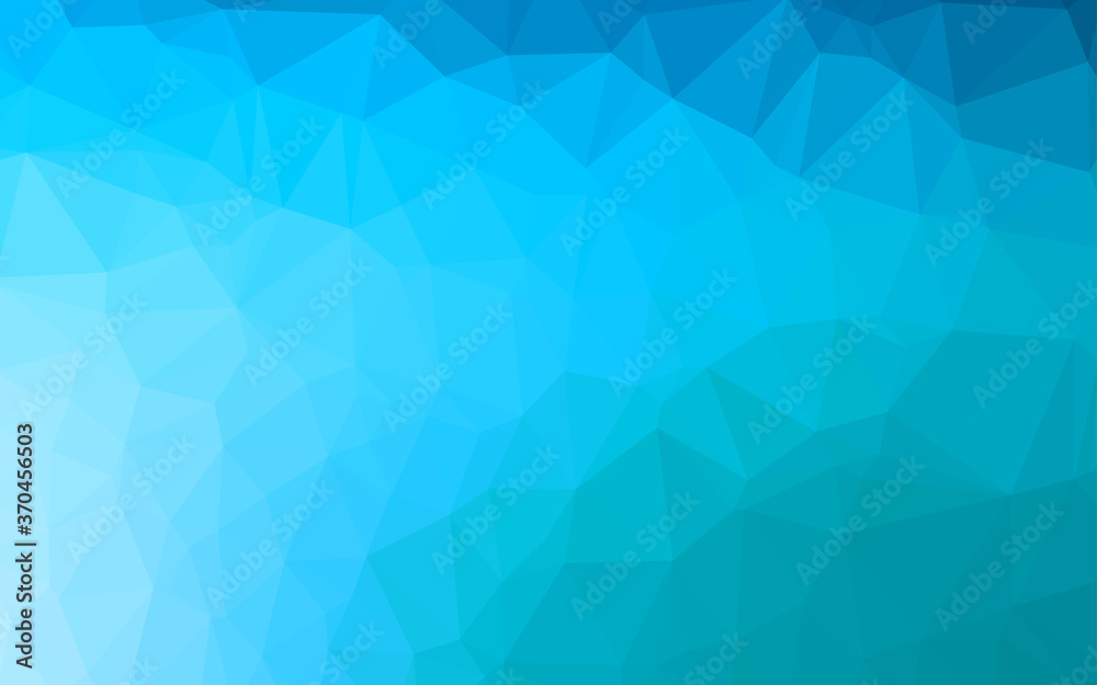 Light BLUE vector blurry triangle texture. Light BLUE vector blurry triangle texture.