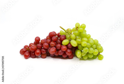 red and green grapes