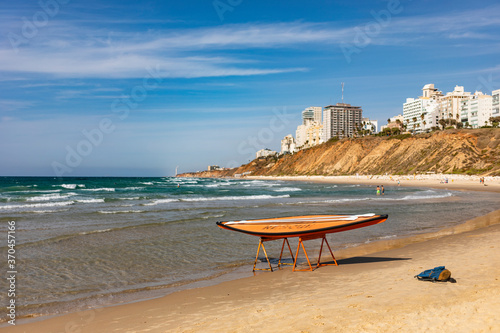 Netanya Beach, Israel photo