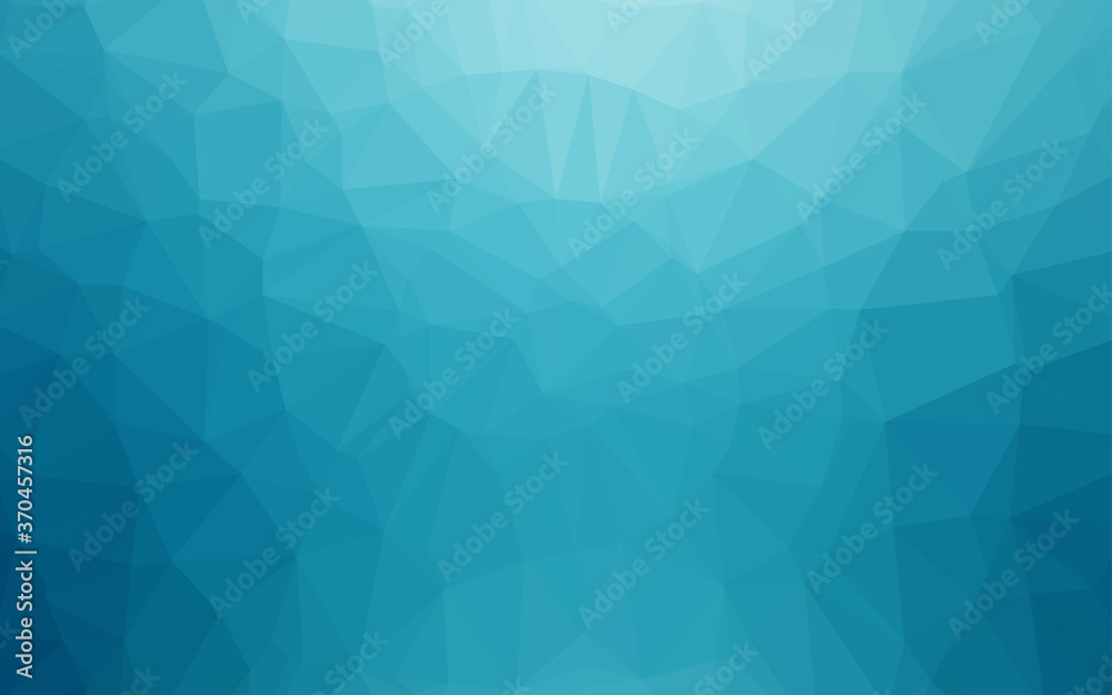 Light BLUE vector abstract polygonal cover. Light BLUE vector abstract polygonal cover.