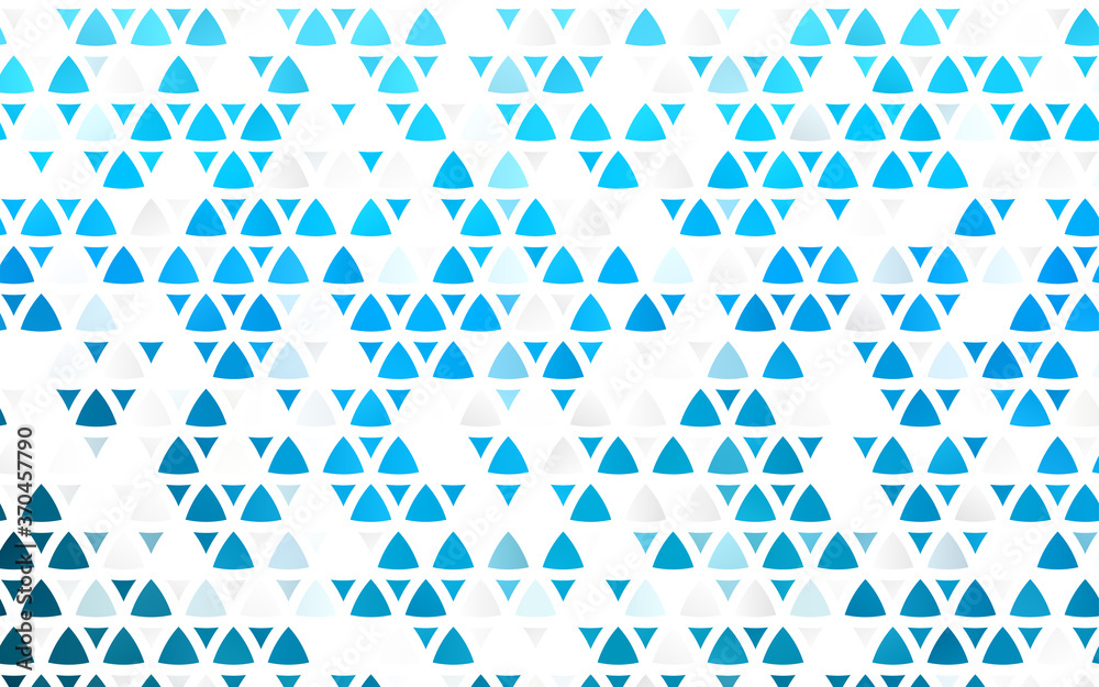 Light BLUE vector seamless cover in polygonal style. Light BLUE vector seamless cover in polygonal style.