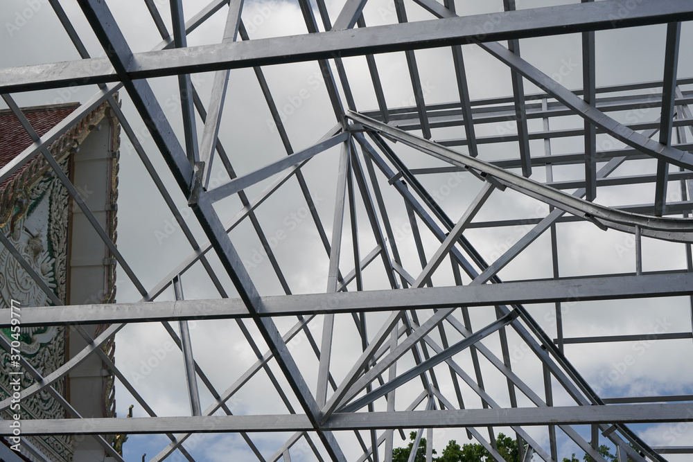 glass roof structure