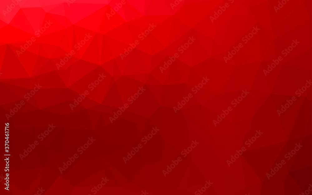 Light Red vector polygonal pattern. Light Red vector polygonal pattern.