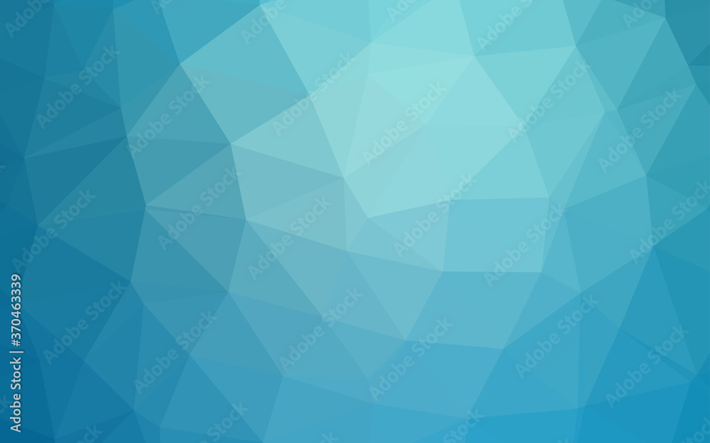 Light BLUE vector triangle mosaic texture. Light BLUE vector triangle mosaic texture.