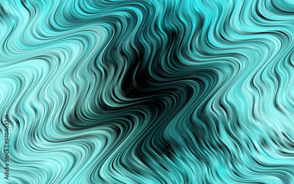 Light BLUE vector template with lava shapes. Light BLUE vector template with lava shapes.