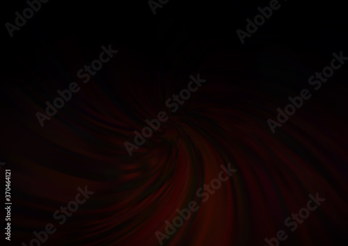 Dark Red vector template with bubble shapes.