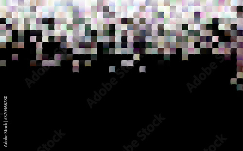 Dark Red, Yellow vector pattern in square style.