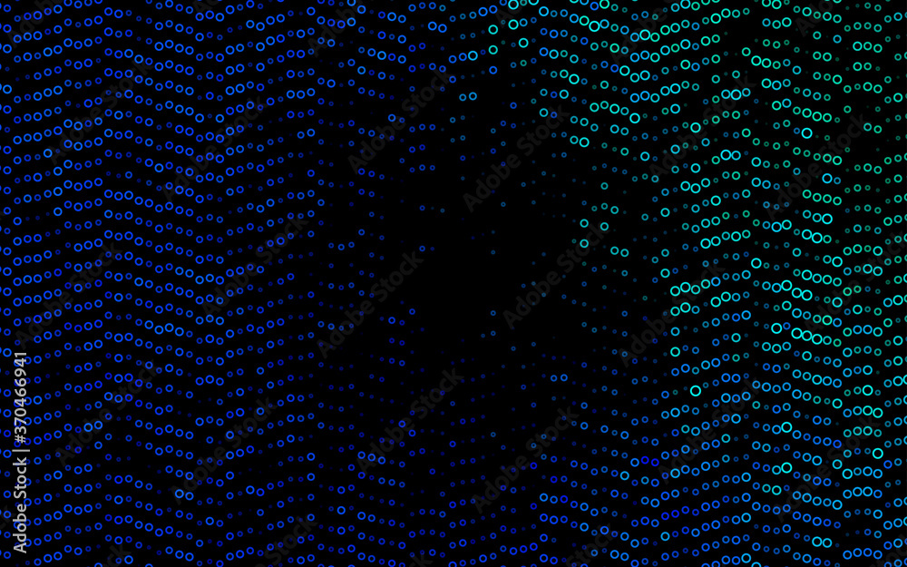 Light Blue, Green vector pattern with spheres. Light Blue, Green vector pattern with spheres.