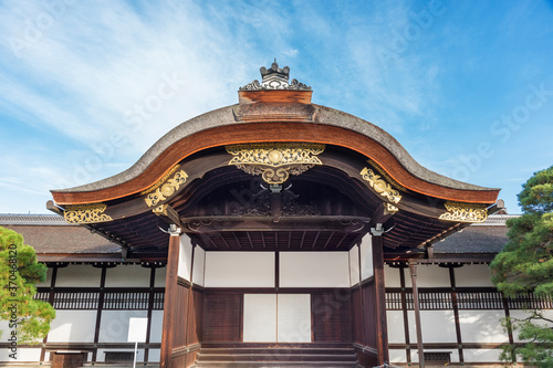Fototapeta Naklejka Na Ścianę i Meble -  ancient gate of Kyoto Imperial Palace in Japan