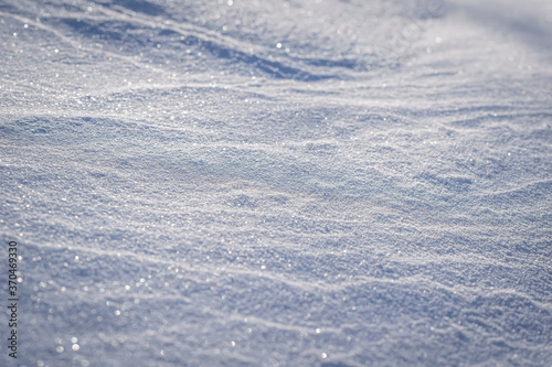 Macro background of fresh snowflake texture © Grigoriy Lukyanov