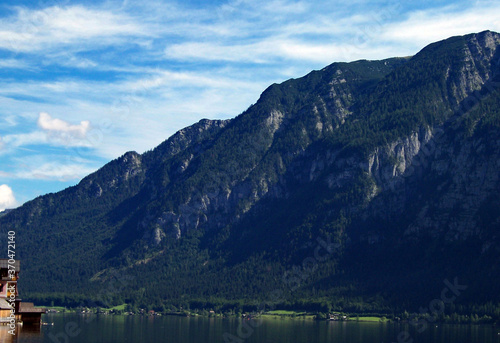 Hallstatt Lake Mountains