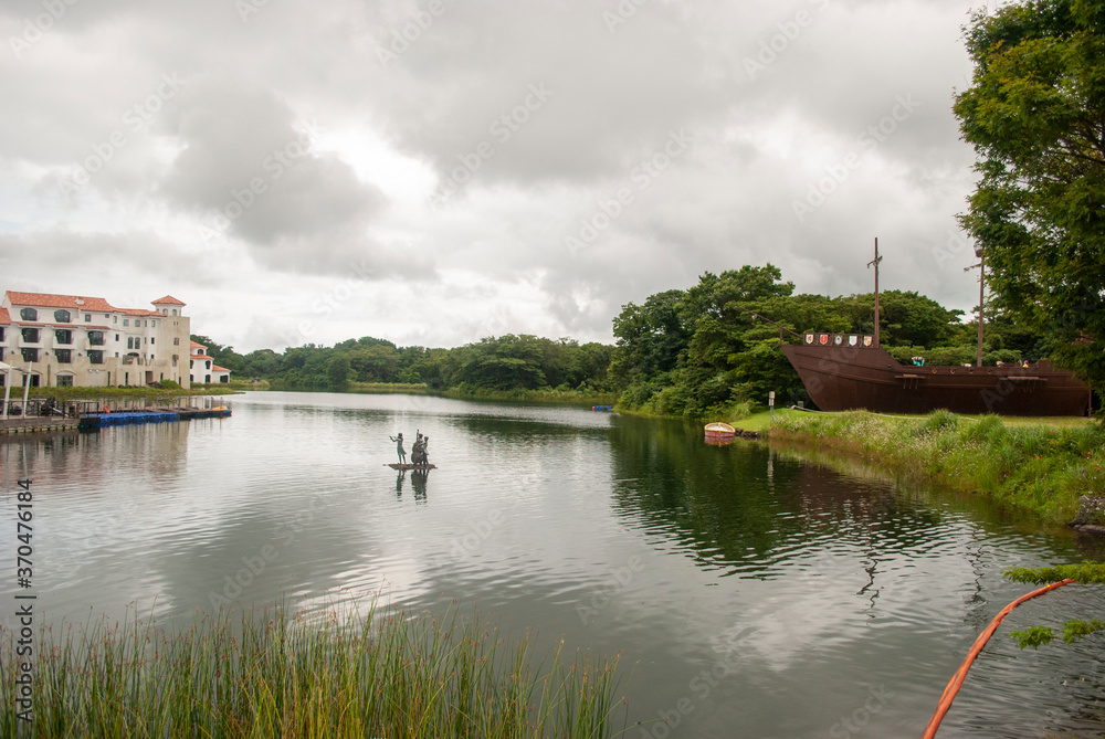 Fototapeta premium 제주도 에코랜드 jeju ecoland