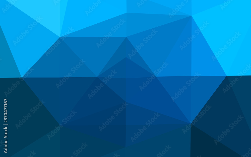 Light BLUE vector blurry triangle pattern. Light BLUE vector blurry triangle pattern.