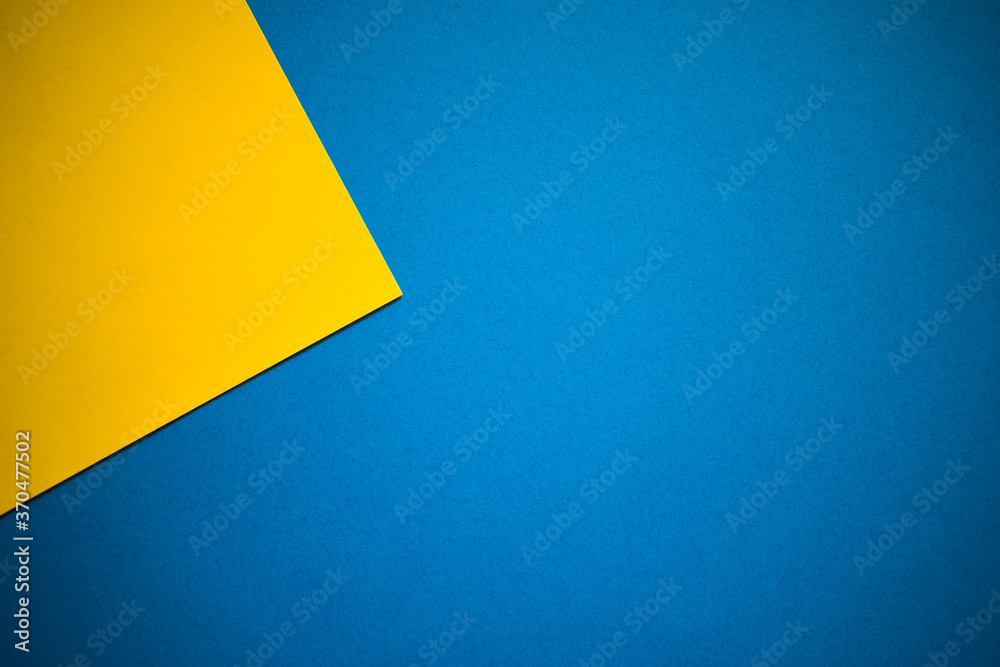 Yellow and blue abstract background, greeting card, wallpaper