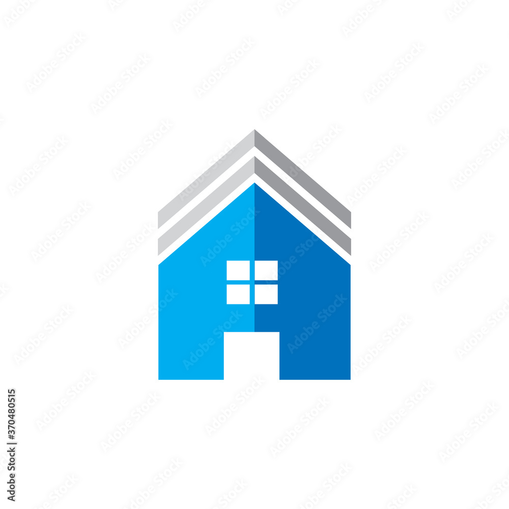 real estate logo , abstract building logo real estate logo , abstract building logo