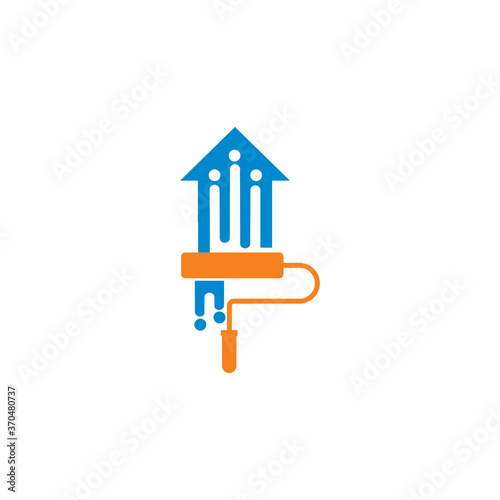 real estate repair logo , home construction logo
