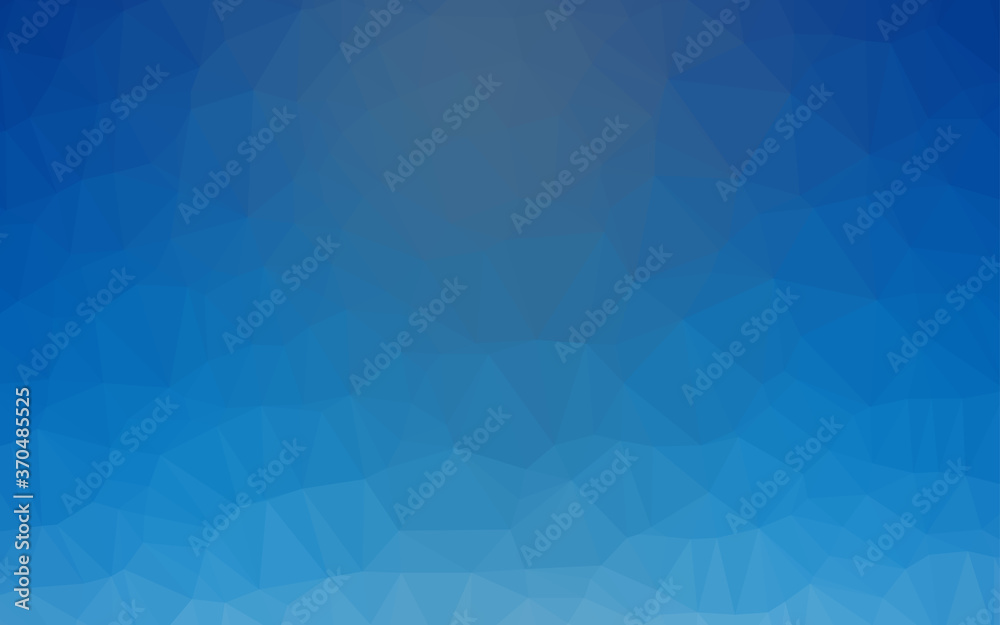 Light BLUE vector blurry triangle template. Light BLUE vector blurry triangle template.