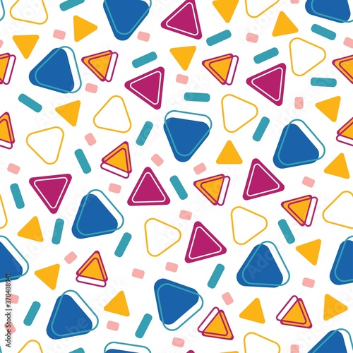 ollection of multicolored vector backgrounds Set of chaotic geometry backgrounds.