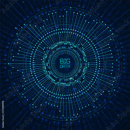 Abstract big data visualization