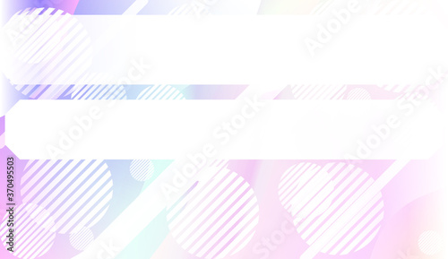 Fototapeta Naklejka Na Ścianę i Meble -  Blurred Decorative Design In Abstract Style With Wave, Curve Lines, Circle, Space for Text. Fluid shapes composition. Vector Illustration with Color Gradient