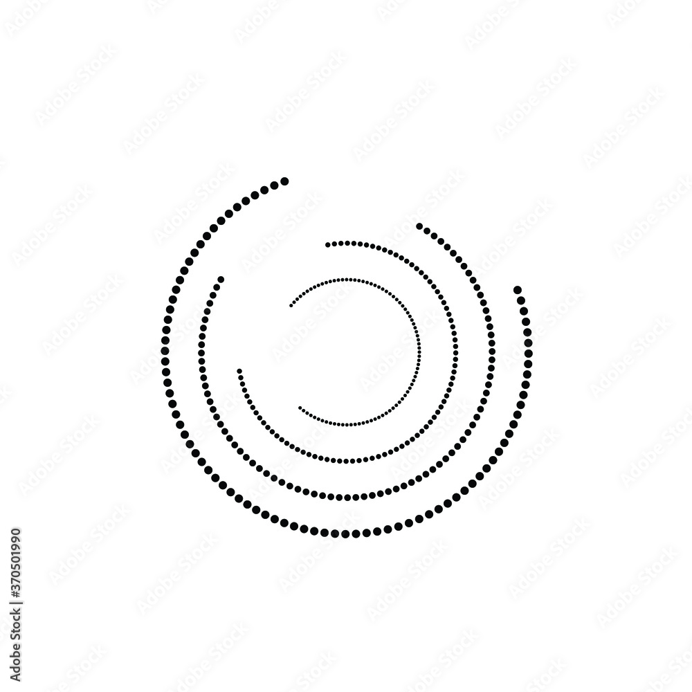 Halftone dots in circle form. round logo . vector dotted frame . design element Halftone dots in circle form. round logo . vector dotted frame . design element