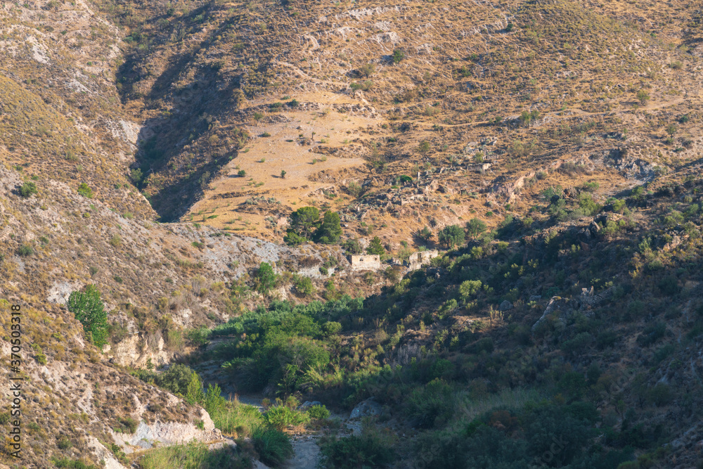 mountainous area in southern Spain