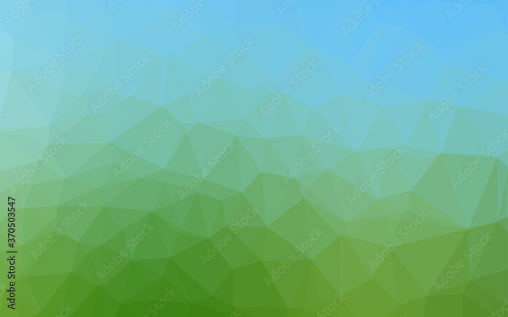 Light Blue, Green vector abstract mosaic pattern. Light Blue, Green vector abstract mosaic pattern.