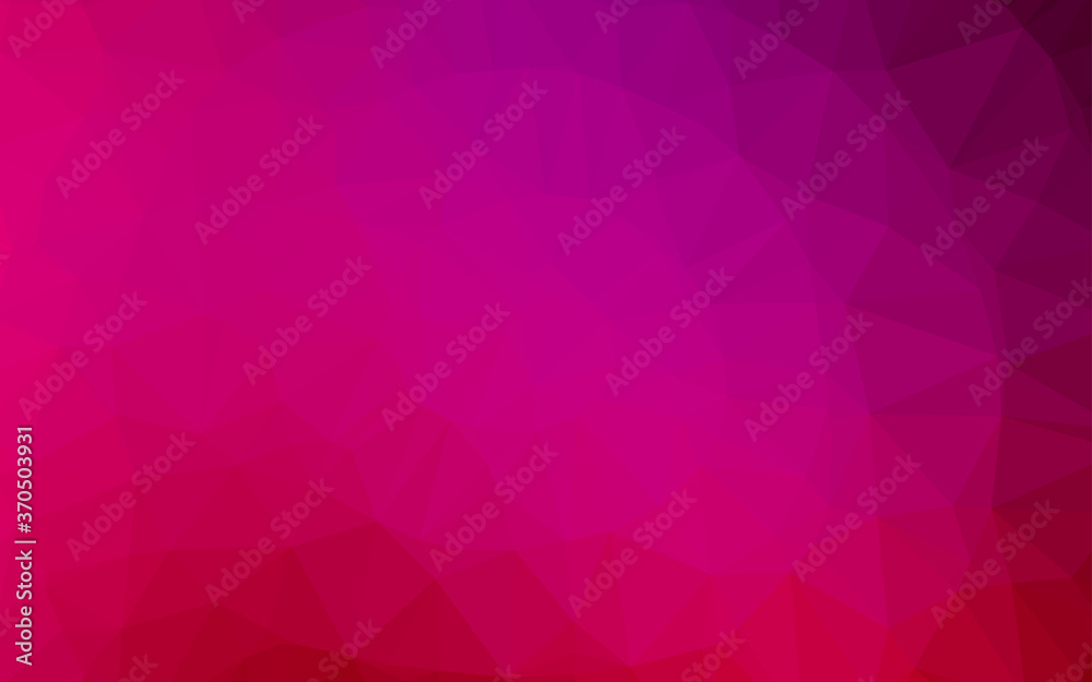 Light Purple, Pink vector polygon abstract backdrop. Light Purple, Pink vector polygon abstract backdrop.