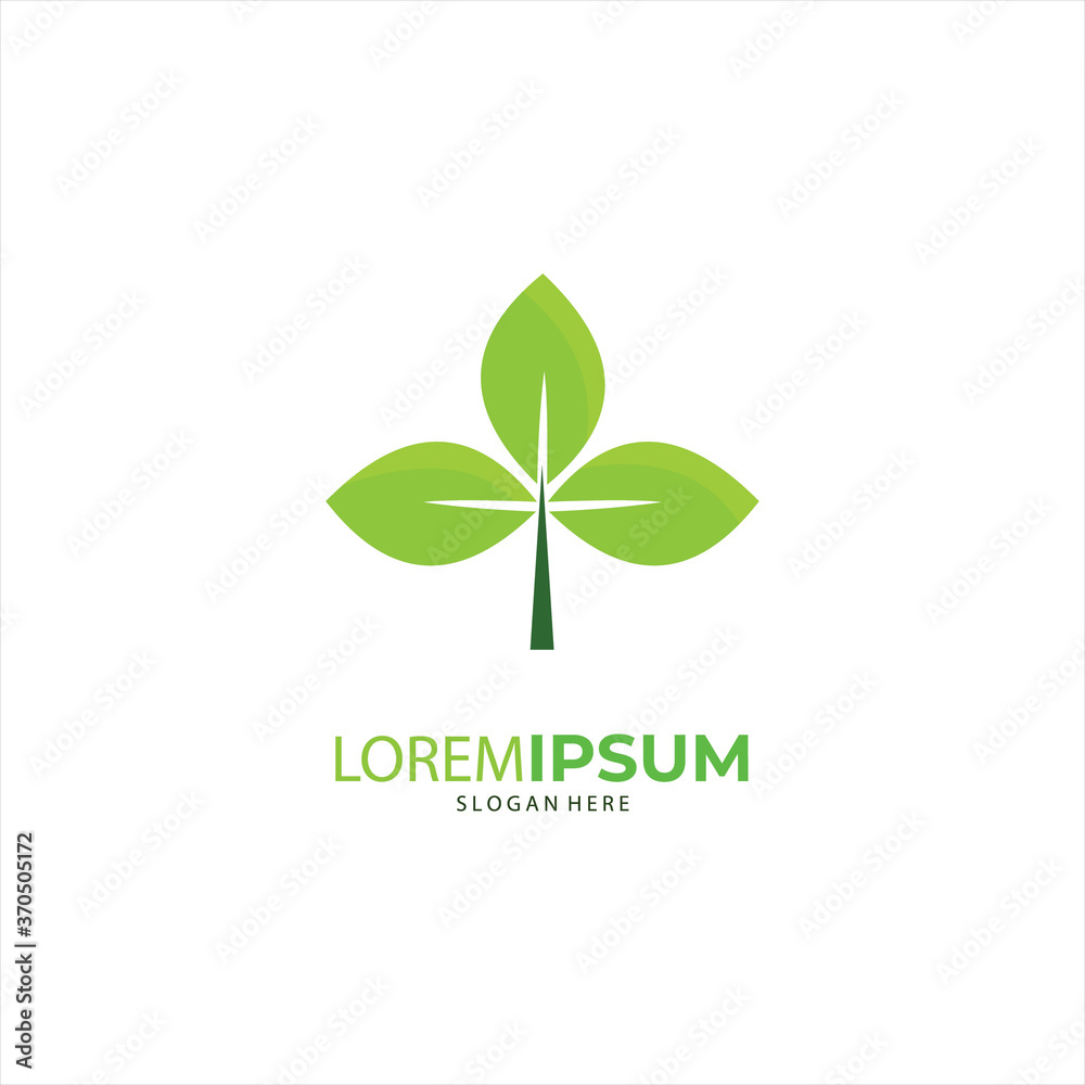 Nature creative symbol organic concept. Leaf icon, Corporate identity logotype, company graphic design