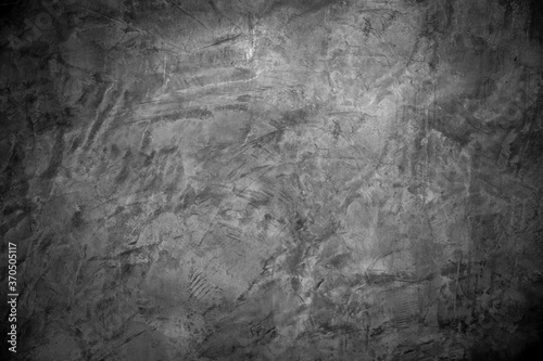 Texture of old gray concrete wall for background