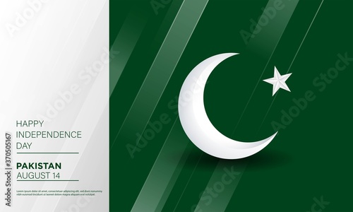 Pakistan Independence Day Background.