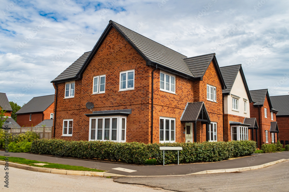 Detached houses in Manchester, United Kingdom