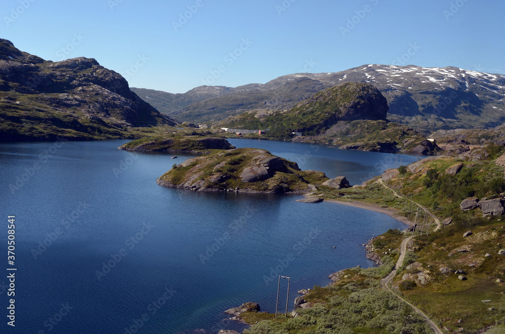 Railway travel in Norway.Views in the train. Flamsban. The Bergen - Oslo train. Norway Railway travel in Norway.Views in the train. Flamsban. The Bergen - Oslo train. Norway