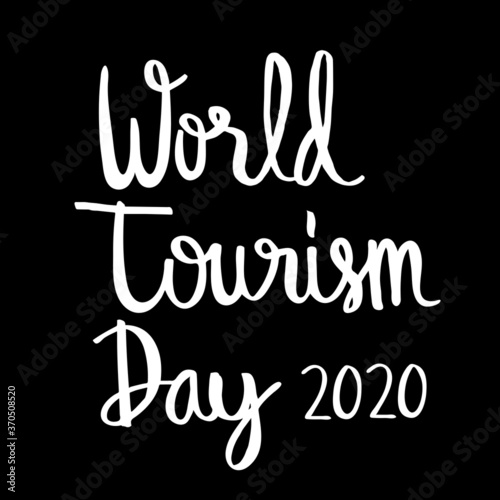 World Tourism Day - Hand Lettering