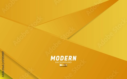 modern premium yellow shape background banner design