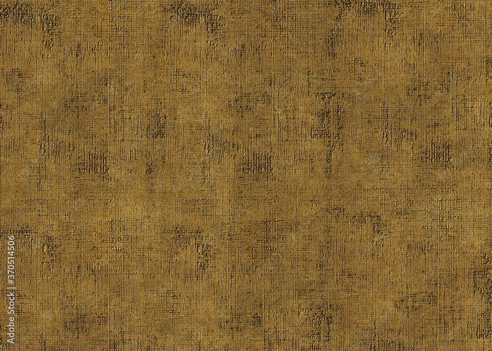 Golden abstract decorative paper texture background for artwork - Illustration