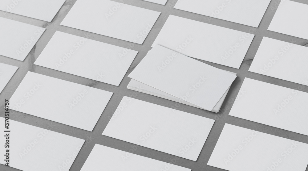 Minimal business card mockup