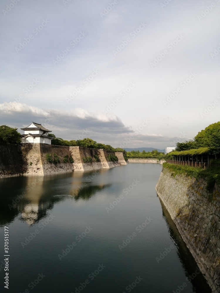 大阪城のお堀