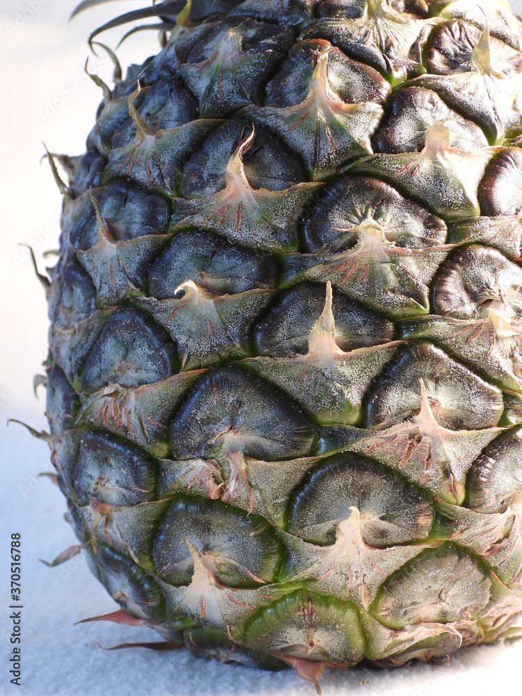 Pineapple close up Pineapple close up