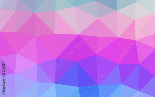 Light Multicolor, Rainbow vector low poly texture.