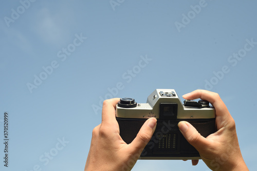 taking a photo