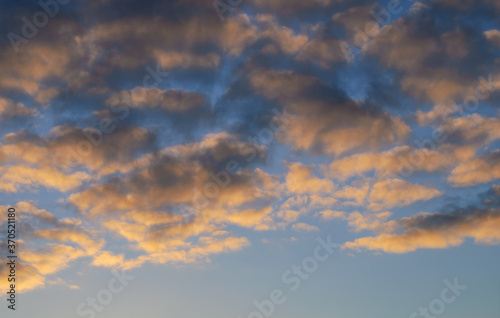 Wallpaper Mural 夕暮れ　空　雲　素材 Torontodigital.ca