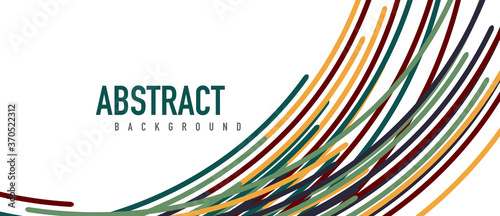 Аbstract moving colorful lines vector backgrounds for cover, placard, poster, banner or flyer